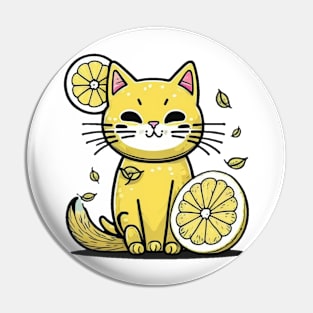 yellow design Pin