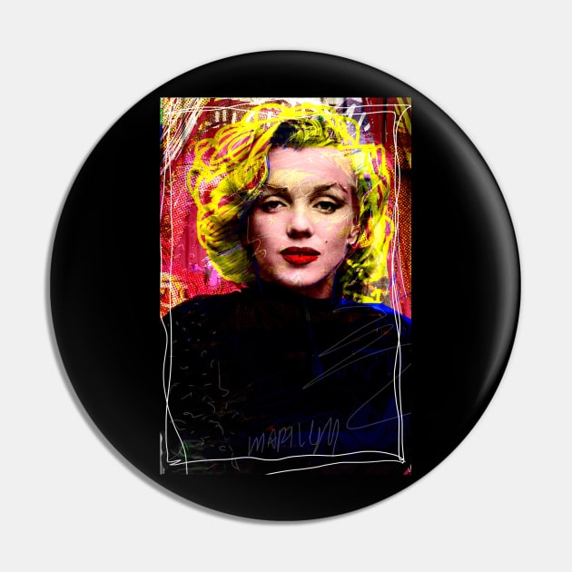 Marilyn Pin by Sauher