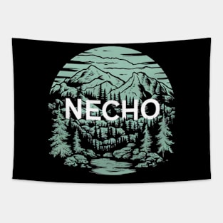 Necho in landscape Tapestry