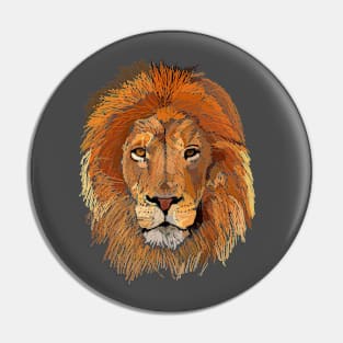 Lion Pin