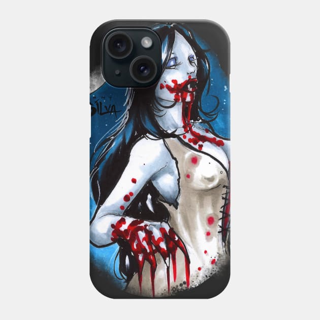 Vamp Phone Case by dsilvadesigns