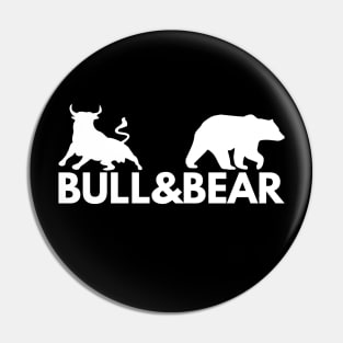 The Bull and Bear Artwork 3 Pin