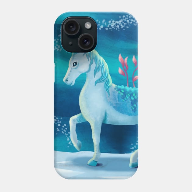 Icy Blue Phone Case by DearTreehouse