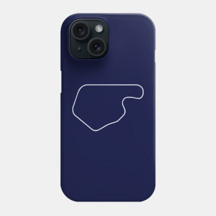 Lime Rock Park [outline] Phone Case