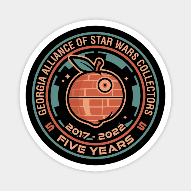 GASWC 5th anniversary Magnet by GASWC