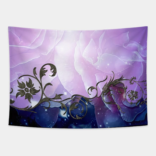 Wonderful floral design Tapestry by Nicky2342