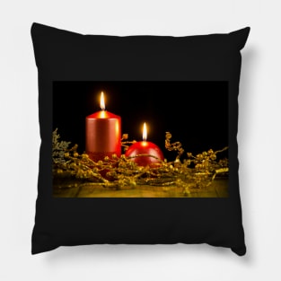 Christmas candles Pillow