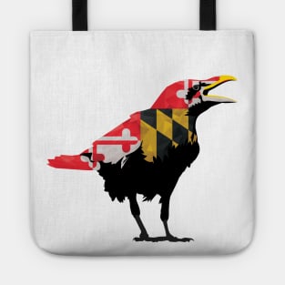 Maryland Flag Raven Tote