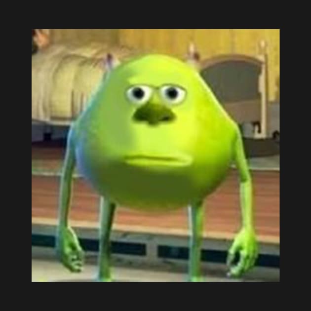 Mike Wazowski with Sully Face Meme by artsylab