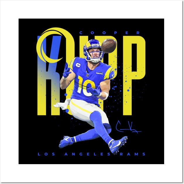 Cooper Kupp Los Angeles Rams Football Sports Poster Print Wall Art