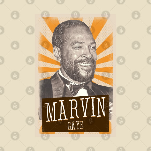 Vintage Aesthetic Marvin Gaye by SkulRose