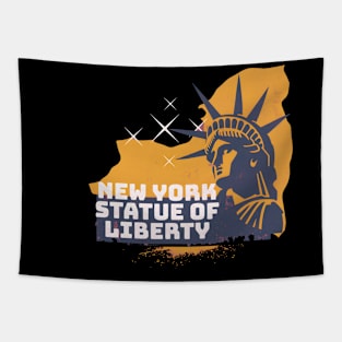 New York-Statue of Liberty Tapestry