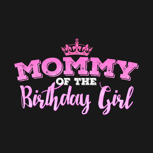 'Mommy of the Birthday Girl' Sweet Birthday Unicorn Gift by ourwackyhome