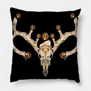 Deer Candle Pillow