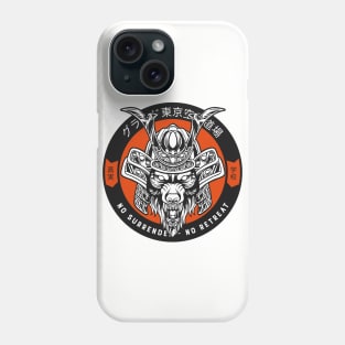 No Surrender Samurai MMA Phone Case