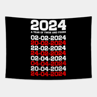 2024 A Year of Twos and Fours Tapestry