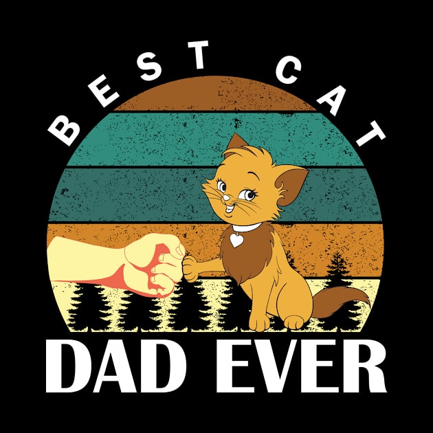 Best Cat Dad Ever by jerranne