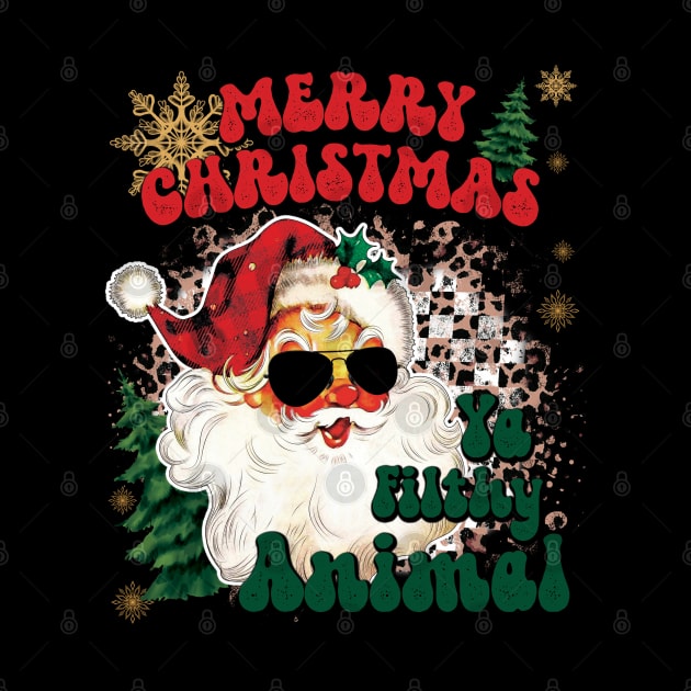 Merry Christmas Ya Filthy Animal by MZeeDesigns