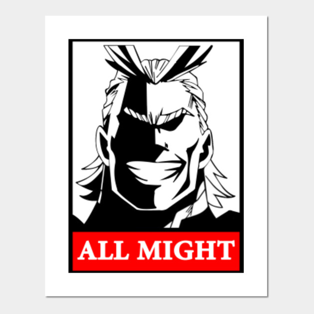 All Might My Hero Academia All Might Posters And Art Prints Teepublic Had an awesome time working on my fav allmight.thanks to legendary collectibles for giving me the oppertunity to make this character. teepublic