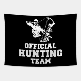 Hunt for Chuckles - Official Hunting Team Tee: Bagging Laughs in the Wilderness! Tapestry