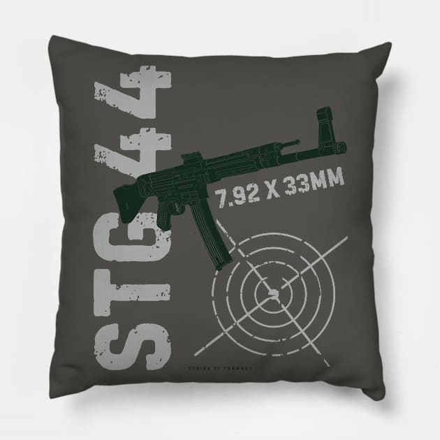 StG 44 assault rifle Pillow by FAawRay