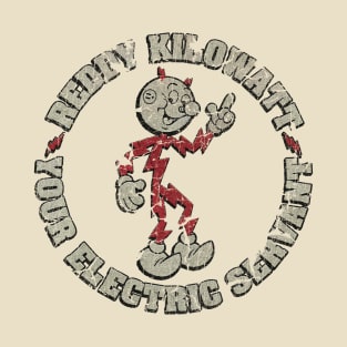 STONE TEXTURE - REDDY KILOWATT T-Shirt