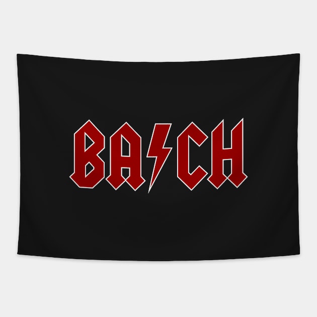 Rock Bach Tapestry by Woah_Jonny