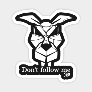 Don't Follow Me Magnet