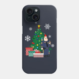 Chief Randall Crawford Around The Christmas Tree Phone Case