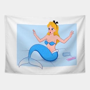 Alice Mermaid Tapestry