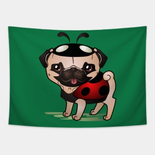 Lady Pug Tapestry