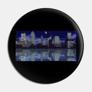 Night image of T-shirt Pin