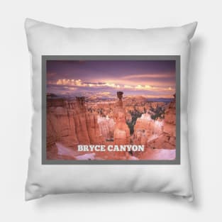 ART STICKERS BRYCE CANYON | SCENIC PLACES TO VISIT IN UTAH US Pillow