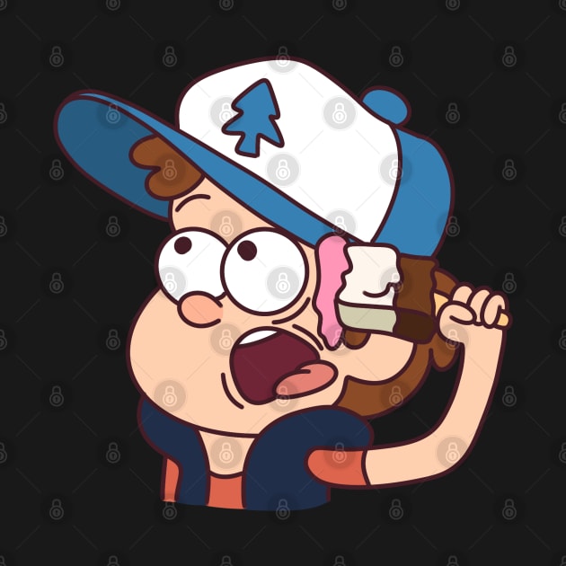 Dipper with Ice Cream by VinylPatch