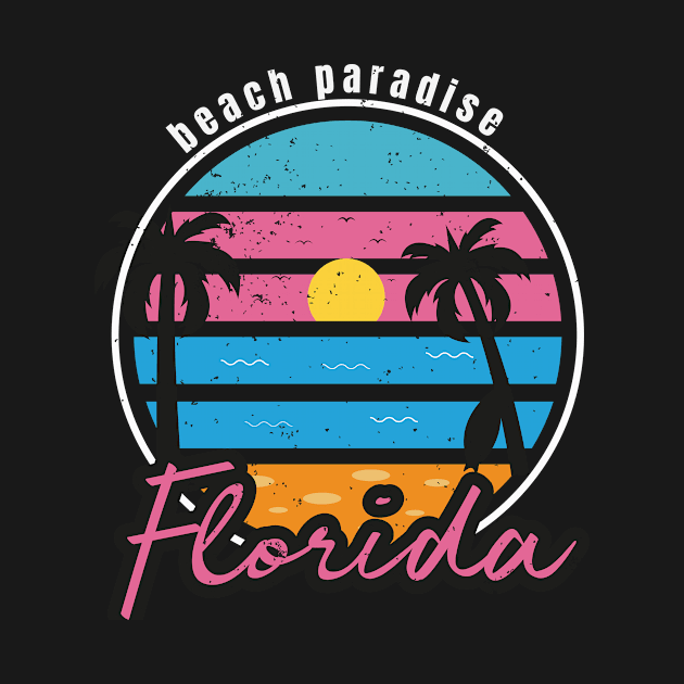 Summer beach paradise Florida by Misfit04