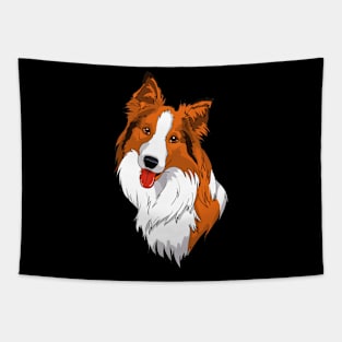 Urban Canine Carousel Border Collie Delight, Tee Triumphs Tapestry