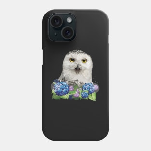 Snowy owl Phone Case