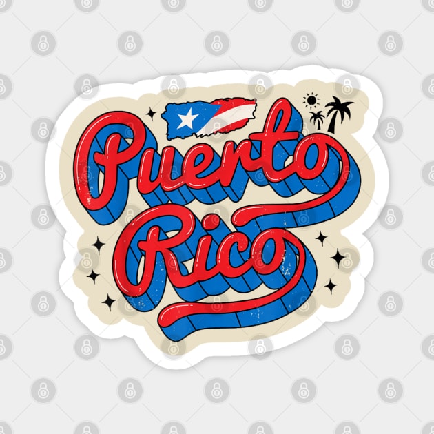 Puerto Rico Magnet by dtr_art
