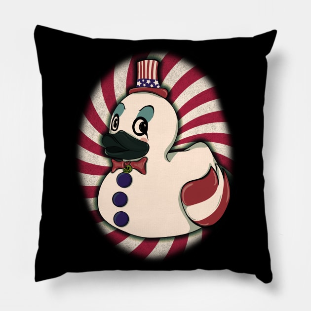 tutti ducking fruity Pillow by wet_chicken_lip