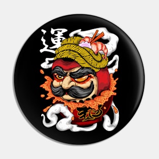 Daruma Ramen Pin