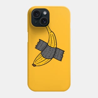 dukt taped wall banana. banana art. Phone Case