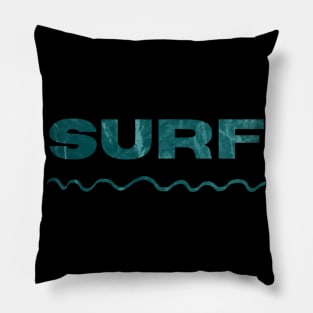 Surf wave Pillow