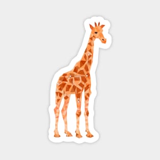 Giraffe Animal constellation Magnet