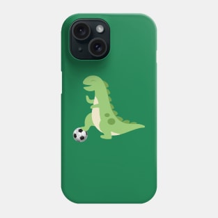 Dinosaur soccer Phone Case