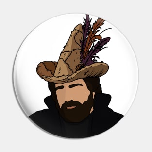 Laszlo's witch skin hat Pin