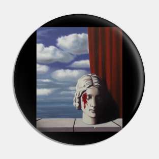 Rene Magritte Head and Bloods Pin