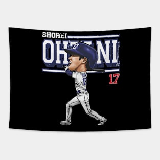 Shohei Ohtani Los Angeles D Cartoon Tapestry