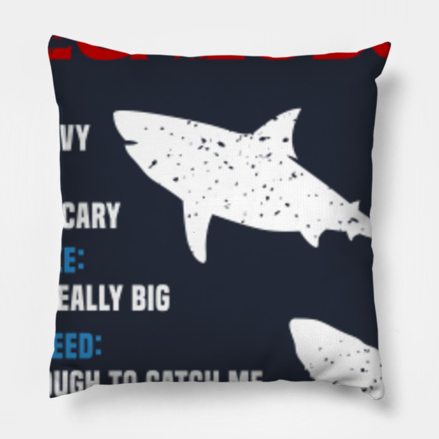 giant shark pillow