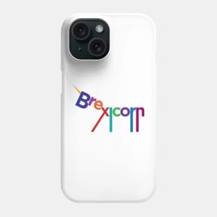 Brexicorn funny political Brexit Unicorn stay EU t-shirt Phone Case