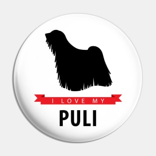 I Love My Puli Pin